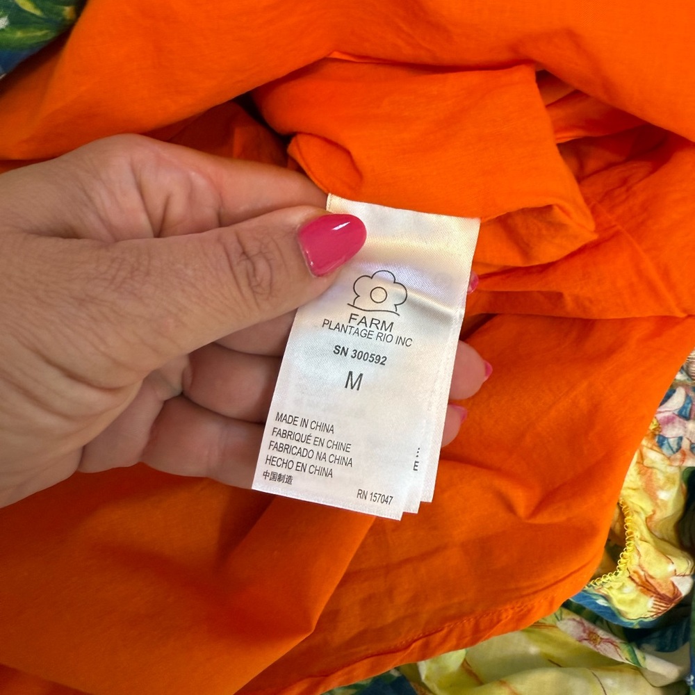 FARM RIO Colorful Midi T Shirt Dress - Picture 10 of 10
